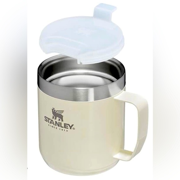 NWT•Stanley•The Classic Series¥The Legendary Camp Mug•12.oz•Color•Cream Gloss - Picture 2 of 5